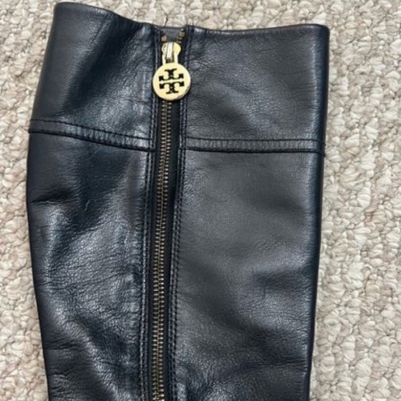 TORY BURCH RIDING HEELED KNEE HIGH BOOTS - Picture 13 of 16